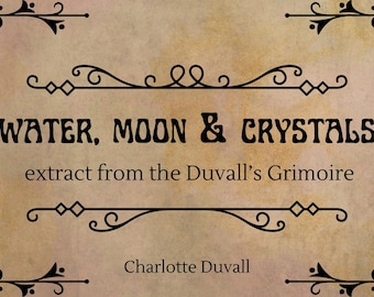 Moon and Crystals compendium (English and Italian pdf)