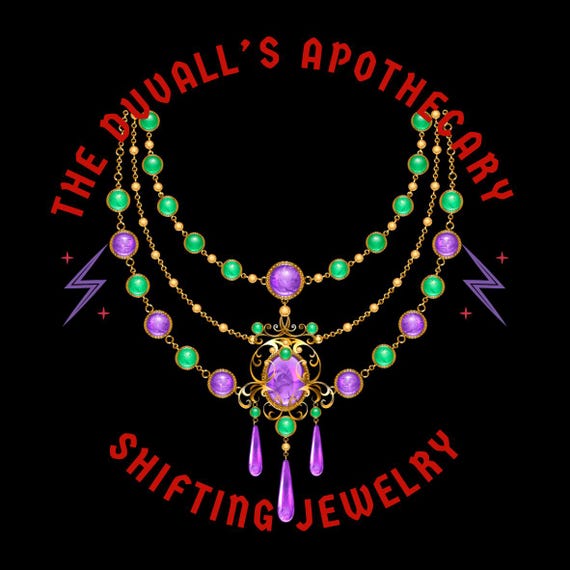 Shifting Jewelry - dr inspired necklaces