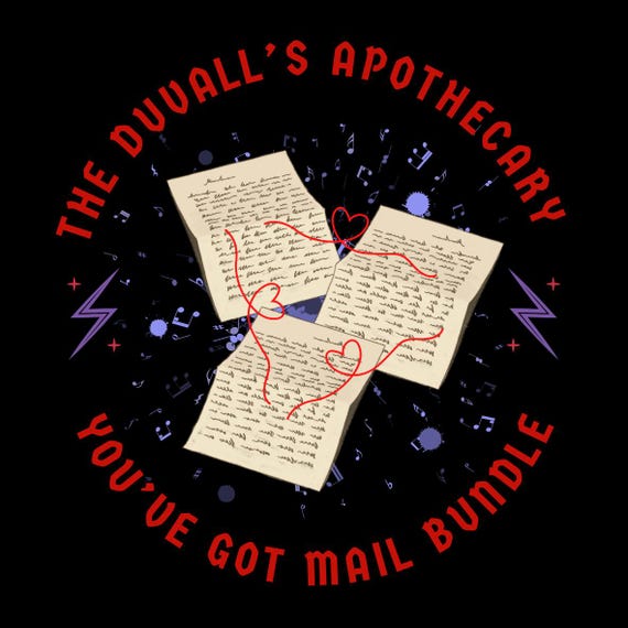 You've got mail - postal service between realities THREE LETTERS BUNDLE