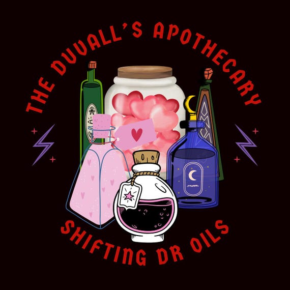 Shifting oils bundle - channeled perfumes from multiple desired realities