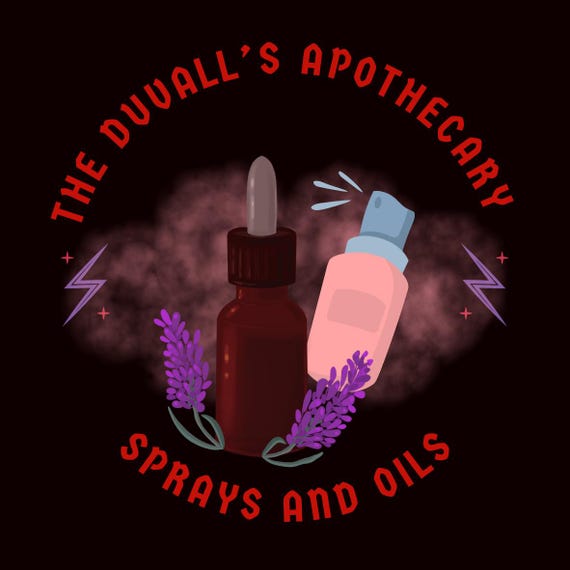 Sprays and oils for shifting, meditation and spiritual practices - botanical oils with natural essences