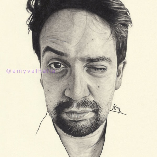 Lin-Manuel Miranda - Art Print