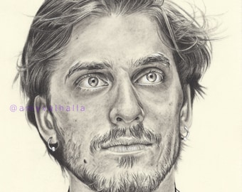 Luca Marinelli - Art Print