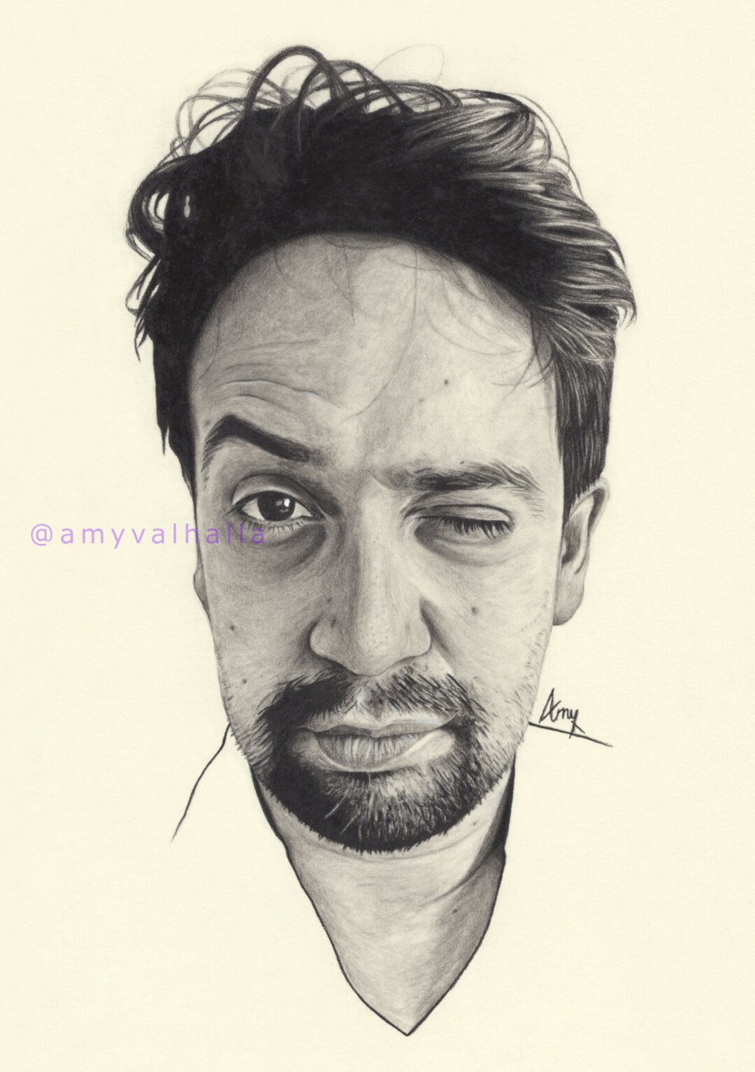 Lin-manuel Miranda Art Print