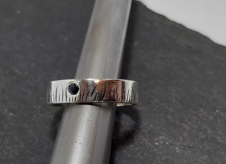 Meadow Grass Nature Ring Made in Scotland Sterling Silver Ring