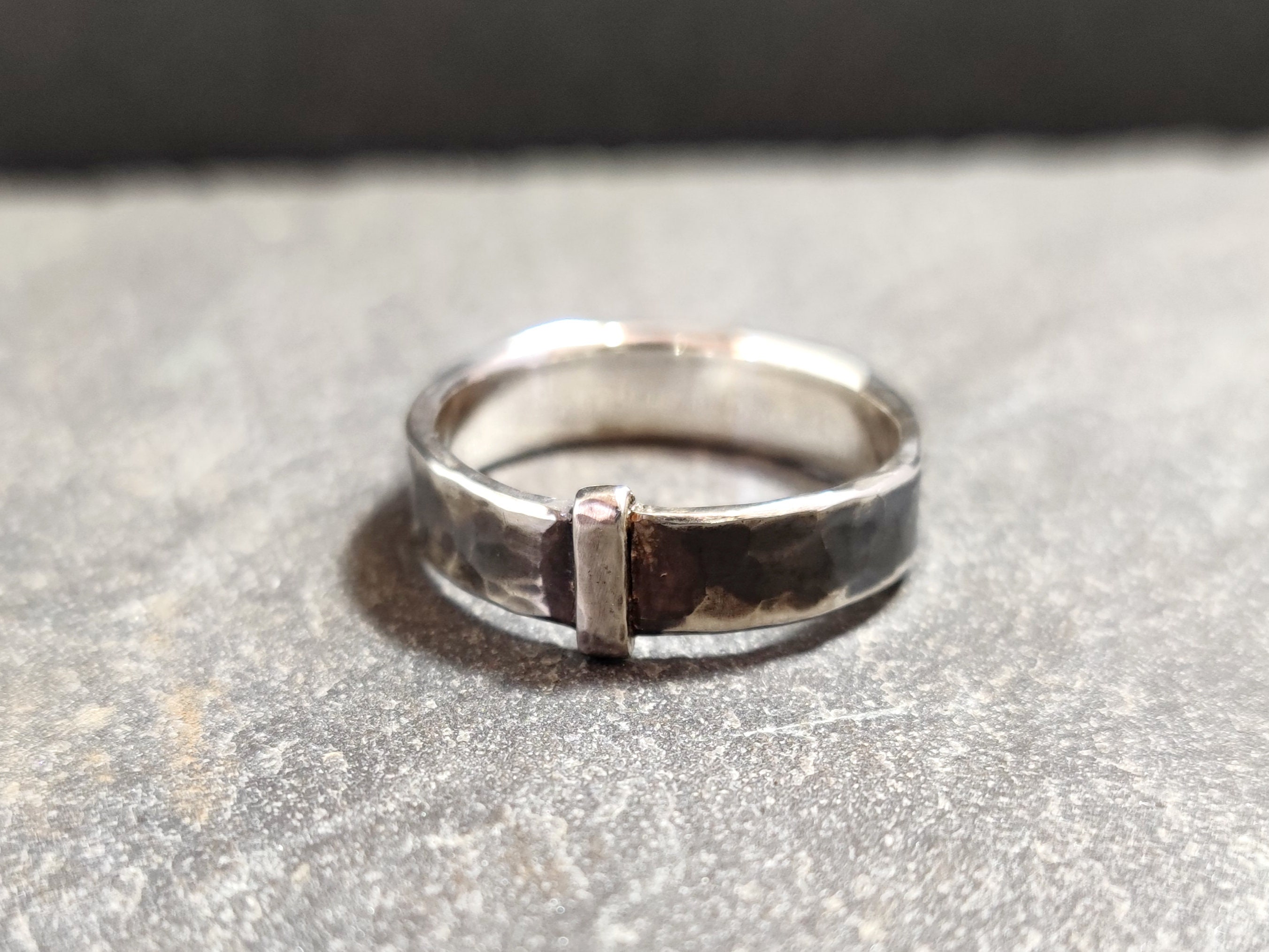 Scottish Celtic Wedding Ring Outlander Ring Aged Sterling - Etsy