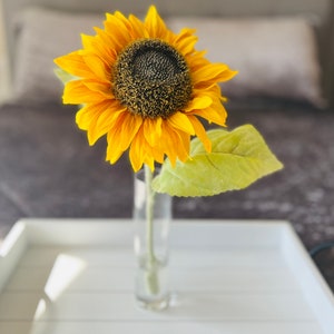 Silk Sunflowers, Silk Flowers, Polyester Sunflowers, Fabric Sunflowers With  Wire Stems, Sunflowers, Artificial Flowers, Wedding Crafts 