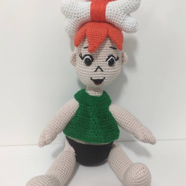 Baby Pebbles Doll, Pebbles Flintstone, Pebbles Flintstones, The Flintstones, Pebbles Costume, Halloween Costume, Pebbles and Bam Bam, Doll