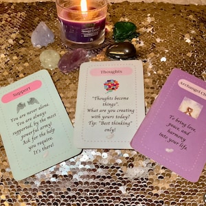 Angel Oracle Card Reading, 3 Card Angelic Guidance, With Law Of Attraction, Voice-Recorded, 24-48 hr. *With Option to Ask A Question* (y/n)