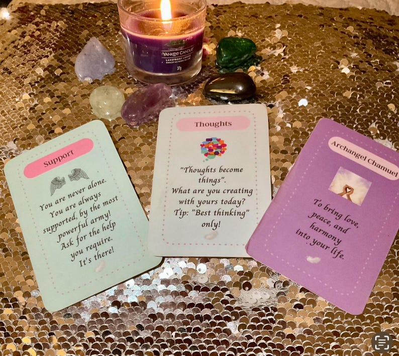 Personal Angel Card Reading
3 Cards • Voice Recorded
Sent by Email