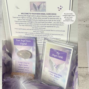 Personal Angel Card Reading, 3 Card Angelic Guidance Voice Recorded Intuitive Spiritual Reading image 5
