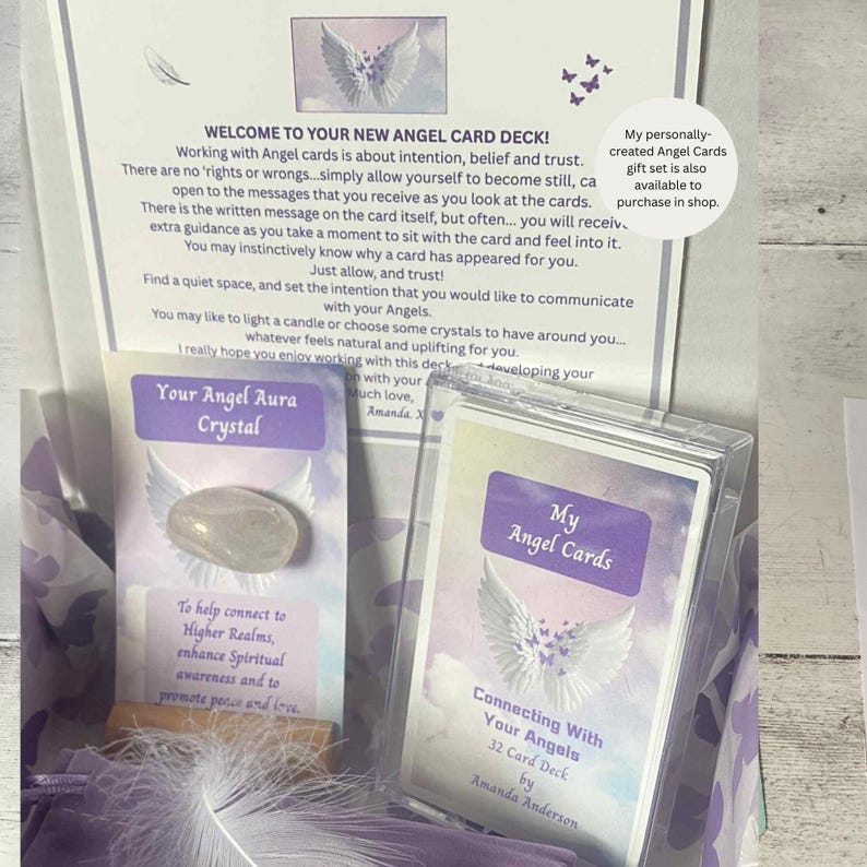 Personal Angel Card Reading, 3 Card Angelic Guidance Voice Recorded Intuitive Spiritual Reading image 5
