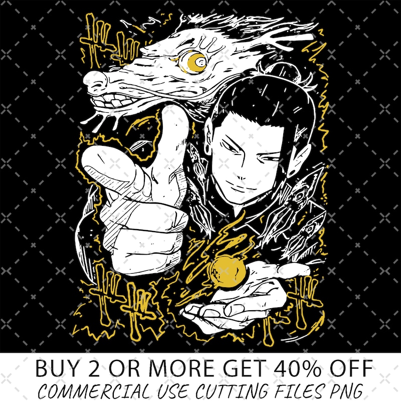 Suguru Geto Png - Etsy