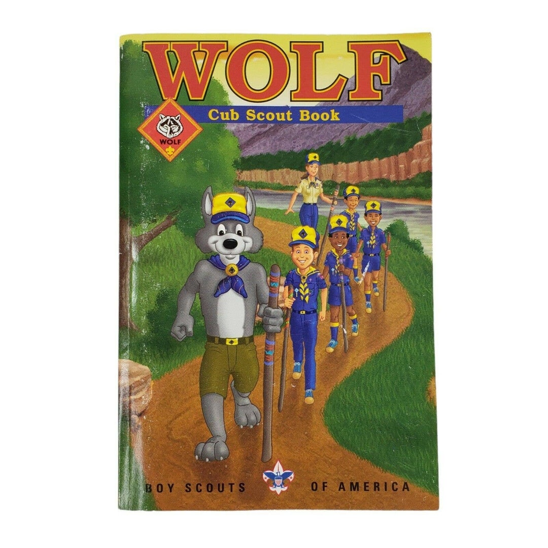 Cub Scout Wolf Handbook 1998 Boy Scouts of America BSA With Parent Guide Paperback - Etsy