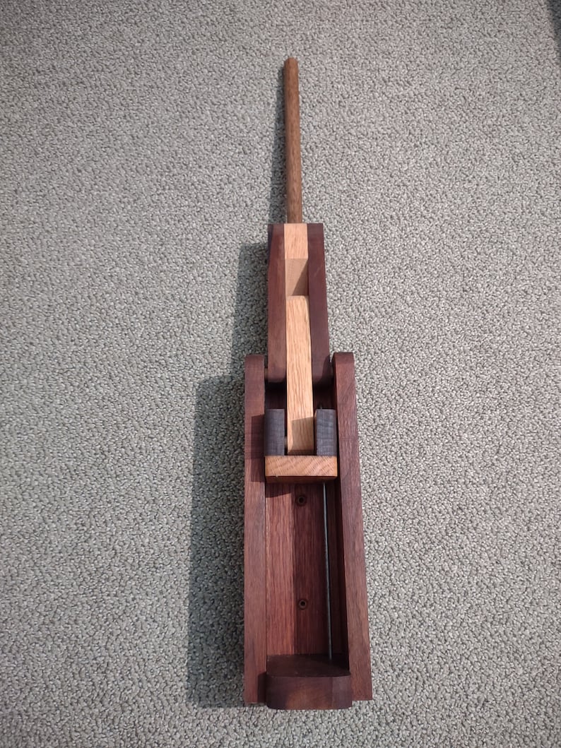 Handcrafted Hardwood Can Crusher Etsy