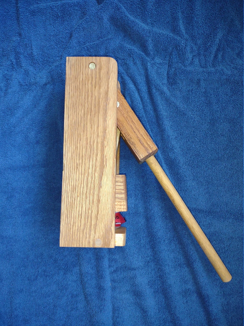 Handcrafted Hardwood Can Crusher Etsy