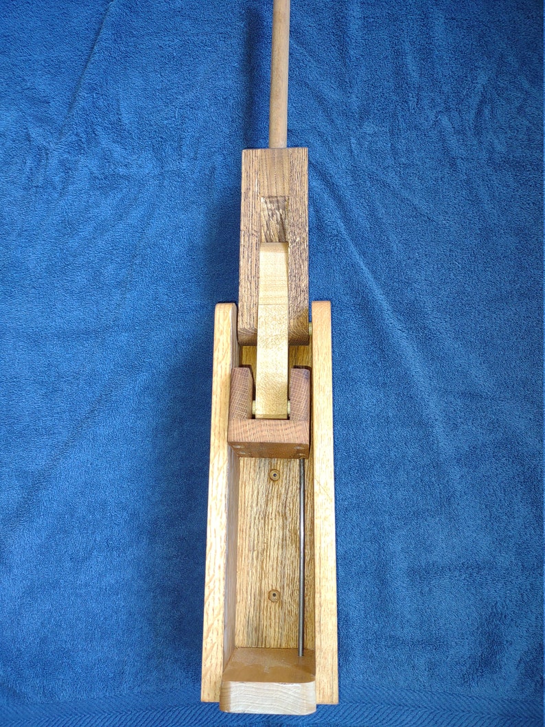 Handcrafted Hardwood Can Crusher Etsy