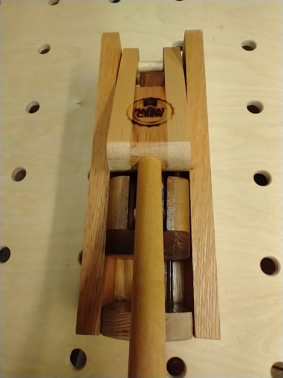 Handcrafted Hardwood Can Crusher Etsy