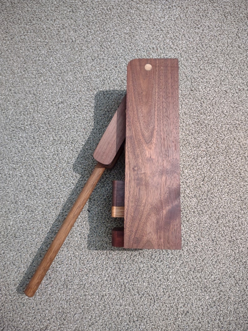 Handcrafted Hardwood Can Crusher Etsy