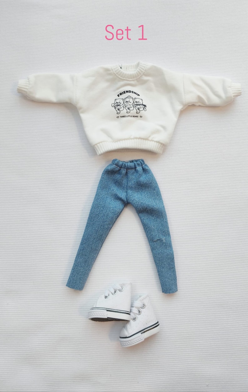 Clothes for Blythe dolls 30 cm Sets Outfits for Blythe with shoes image 3