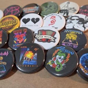 Custom 1.5" Buttons, Badges, Magnets, Key Rings, Tokens, Bookmarks, Badge Reels and More!