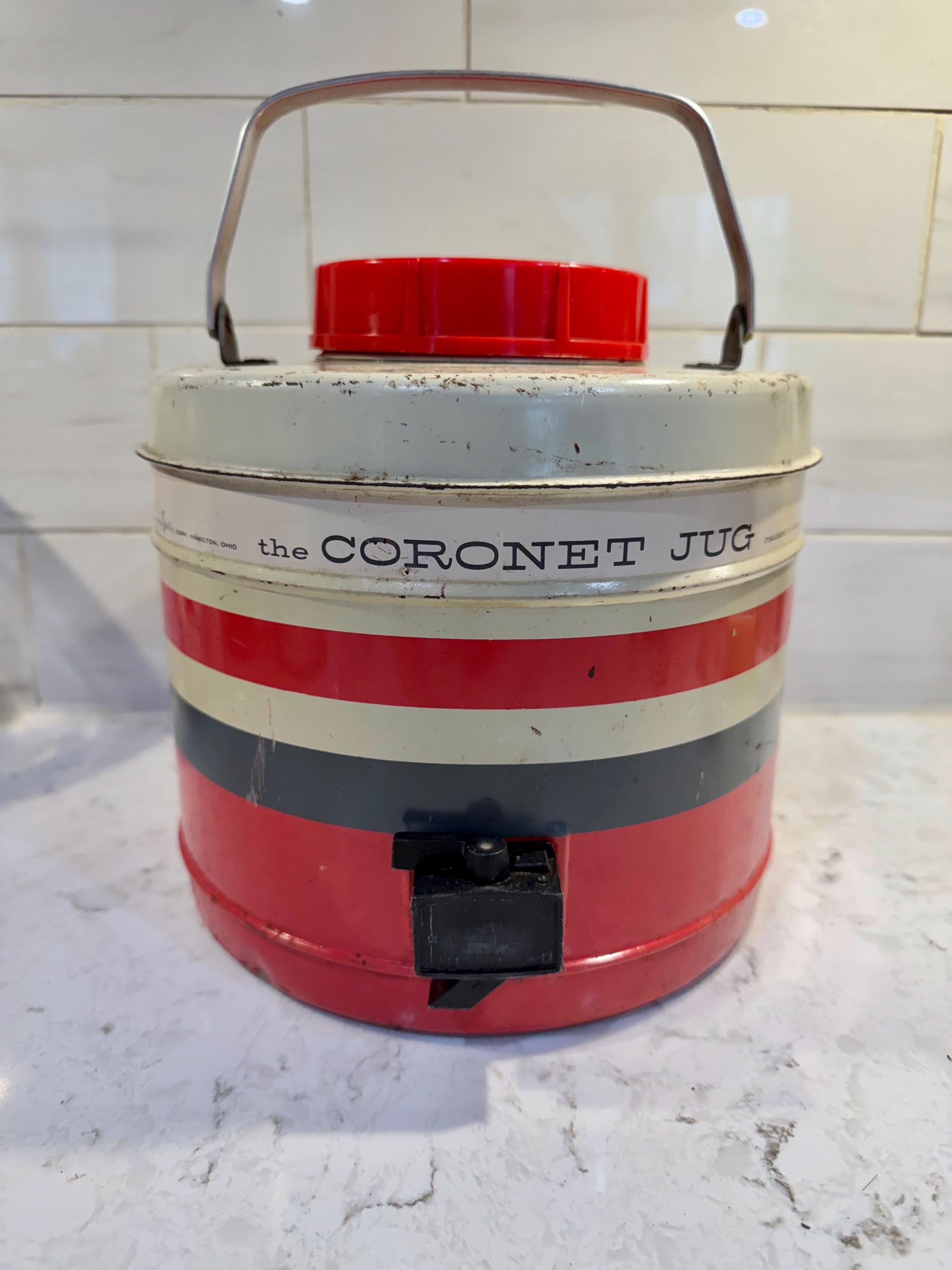 壺　ビンテージ 1950's Thermos Jug - Etsy