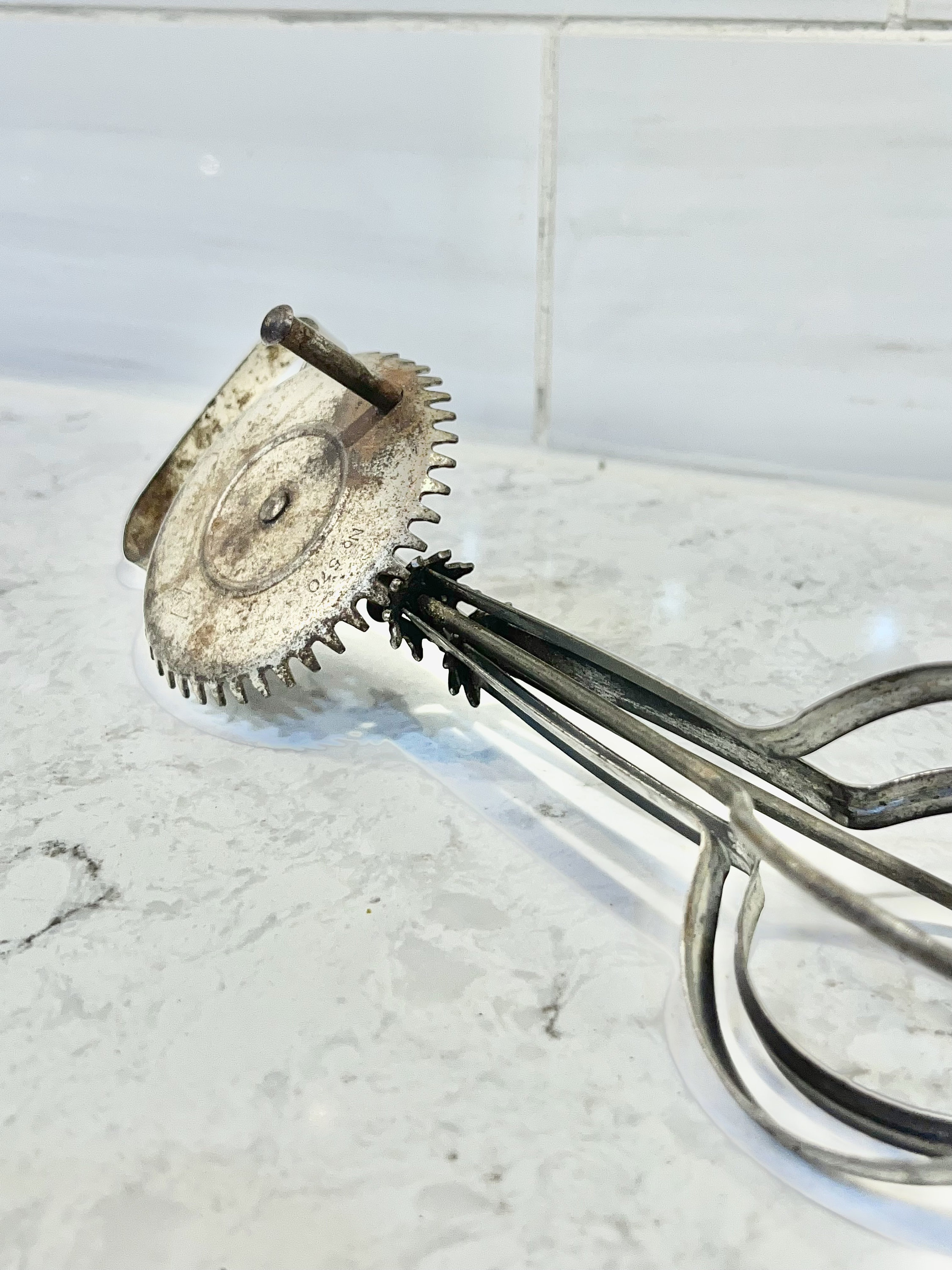 Vintage Taplin Rotary Egg Beater - Vintage Kitchen Tools - Stainless S –  Bixley Shop