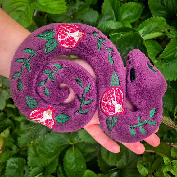 Persephone Weighted Snake - Greek Mythology - Stuffed Animal