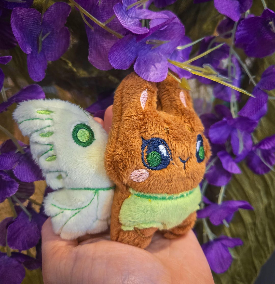 Mini Weighted Fairy Bunny - Plush Toy Stuffed Animal, Rabbit - Etsy