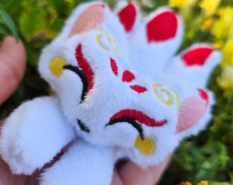 Pocket Kitsune - Weighted Plush - Stuffed Animal - Nine Tailed Fox - Japan