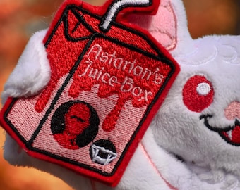 Batstarion Plush - Pale Elf Bat -  BG3 - Baldurs - Weighted Stuffed Animal  - Video Game - Bloodless - Vampire