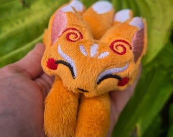 Mini Kitsune Weighted Pocket Pal - Stuffed Animal - Japan