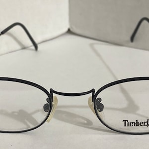 TIMBERLAND T931 black willow eyeglasses frames 140mm Unisex Made in Italy