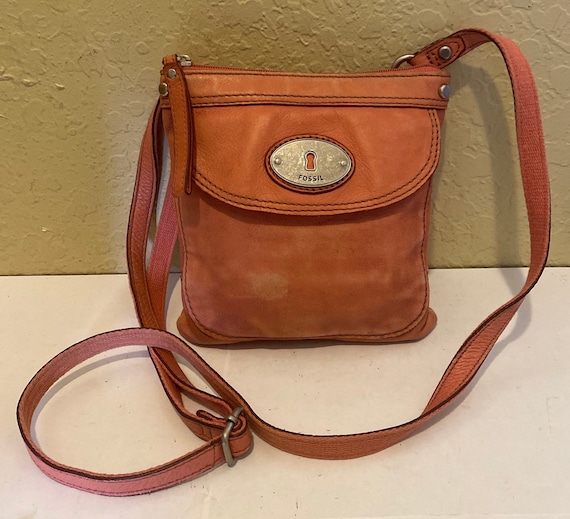 Vintage Fossil Small Crossbody Bag 
