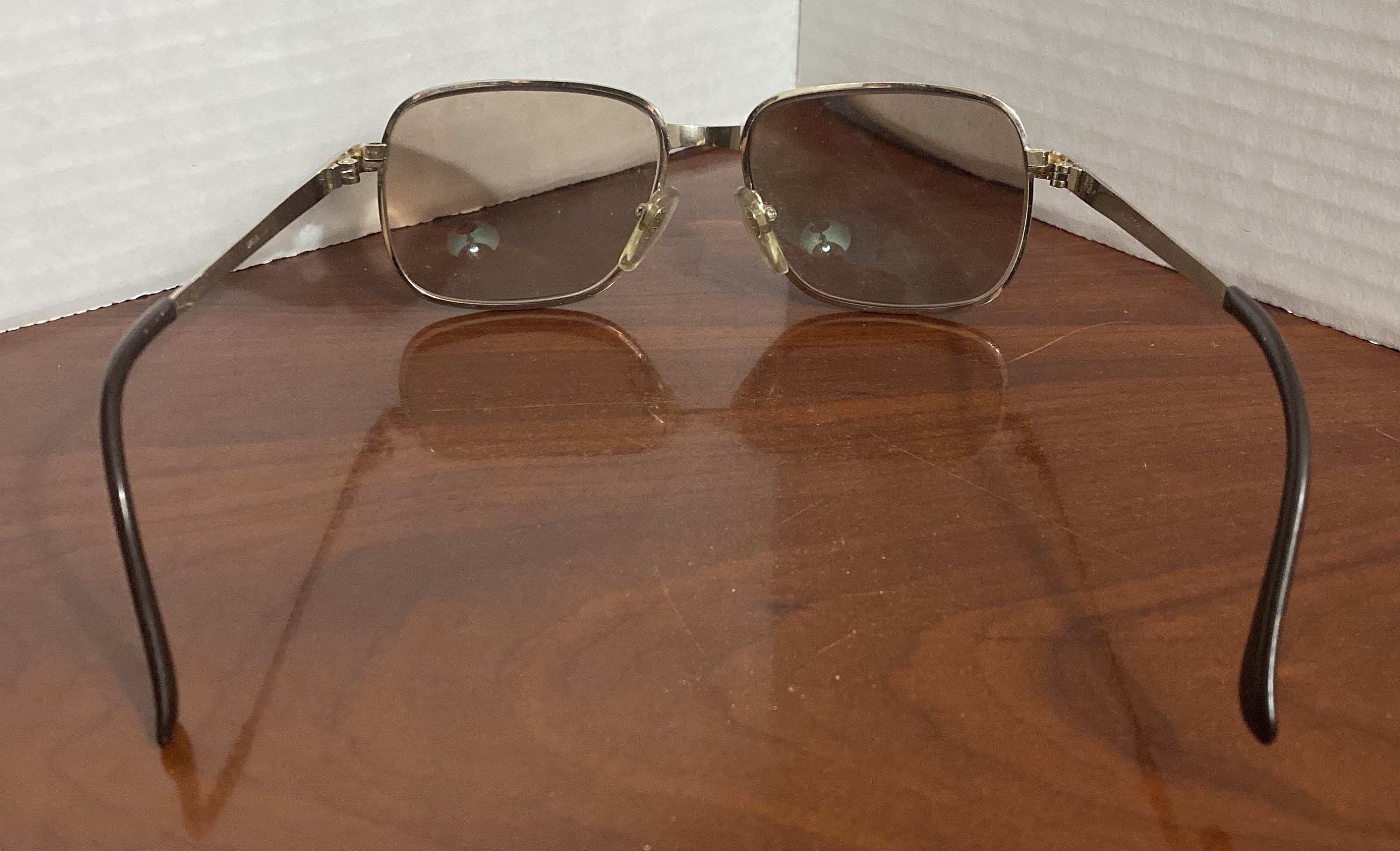 Vintage Titan-p All Titan Eyeglasses 54-16 137mm Silver Tone