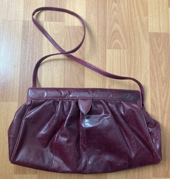 バッグ VTG 70s Susan Gail Bag w/ shoulder strap 1970s Susan Gail Amber Suede Shoulder Bag with Original Tags
