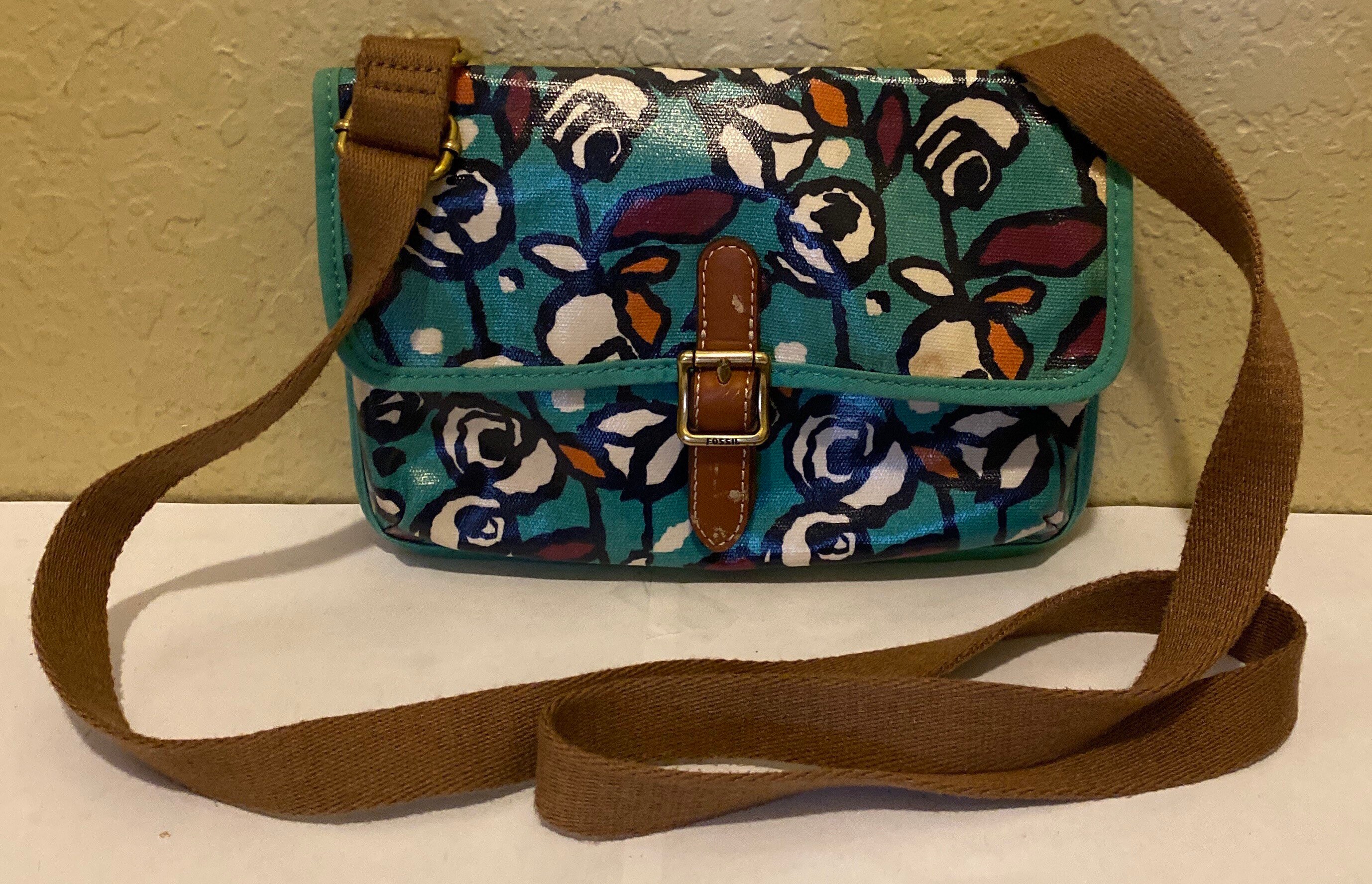 Fossil coated canvas bags online