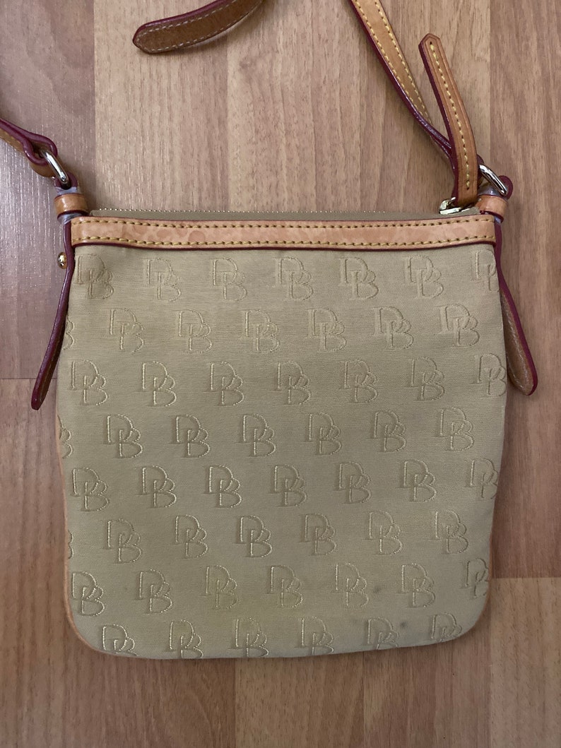 Dooney & Bourke Small Crossbody Bag Canvas Messenger Bag With Etsy