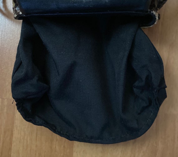 Vintage Small Snakeskin Crossbody Shoulder Bag Pu… - image 8