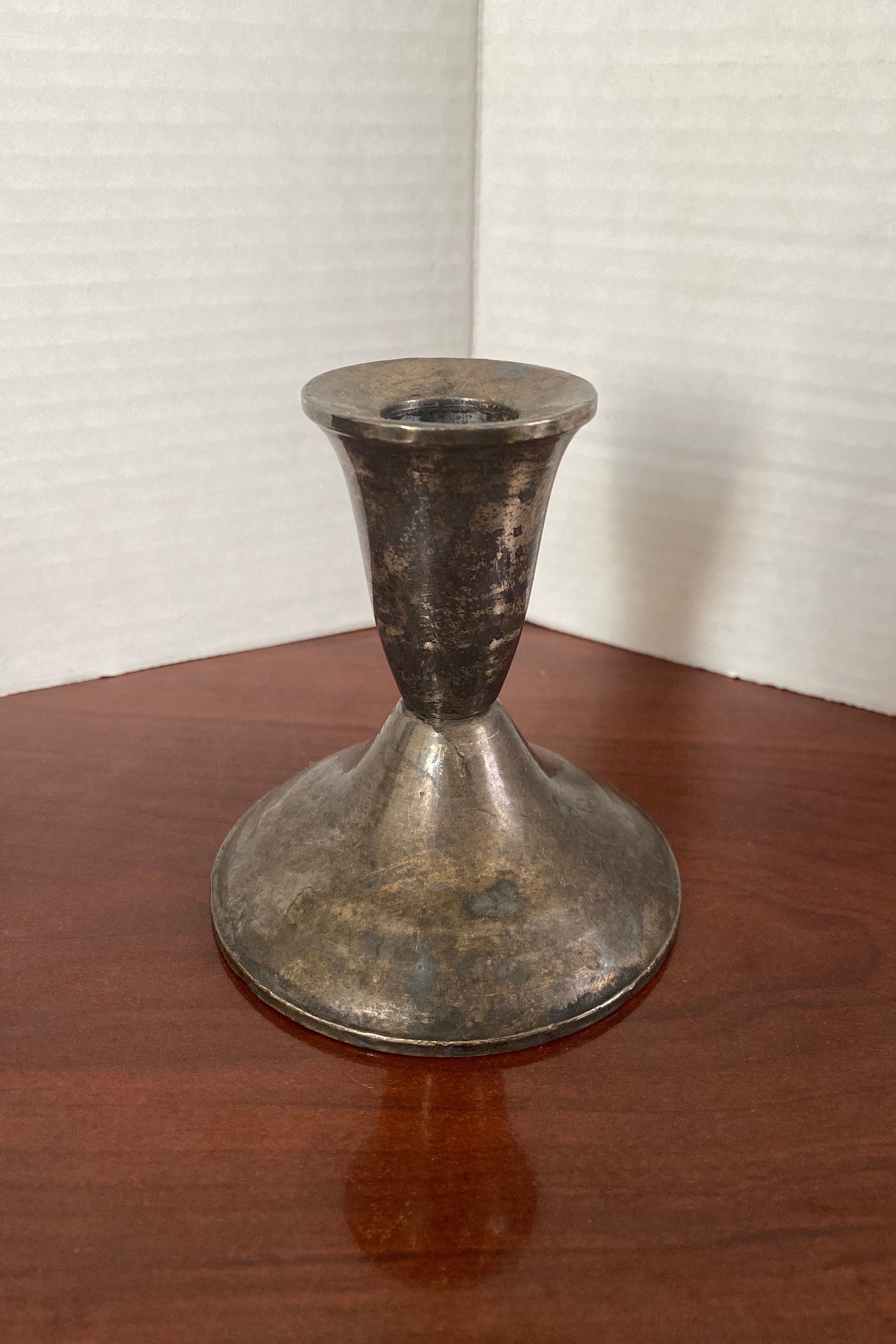 Vintage Duchin Creation Weighted Sterling Silver Candlestick Holder Etsy Canada