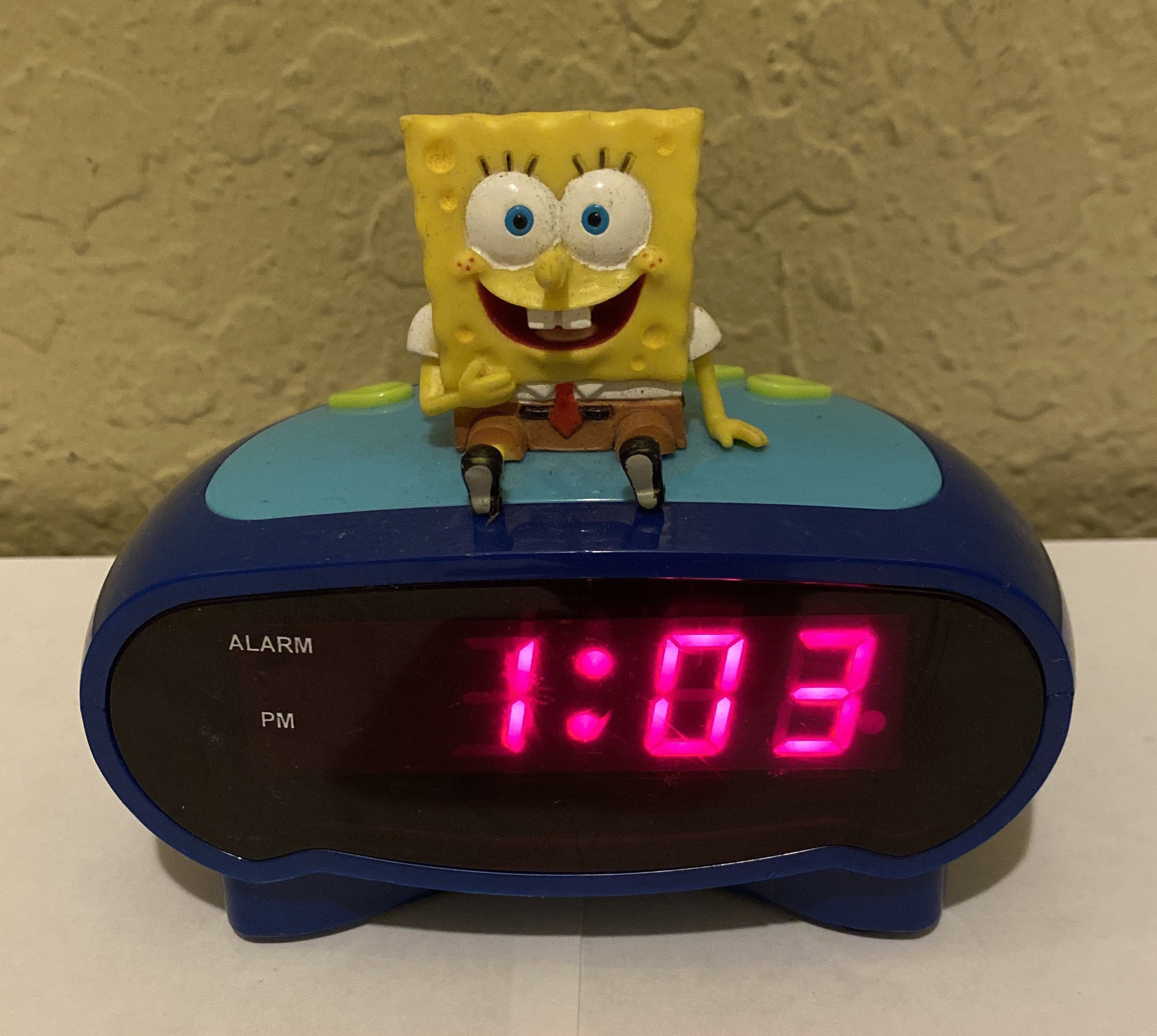 Led Alarm Clock Spongebob