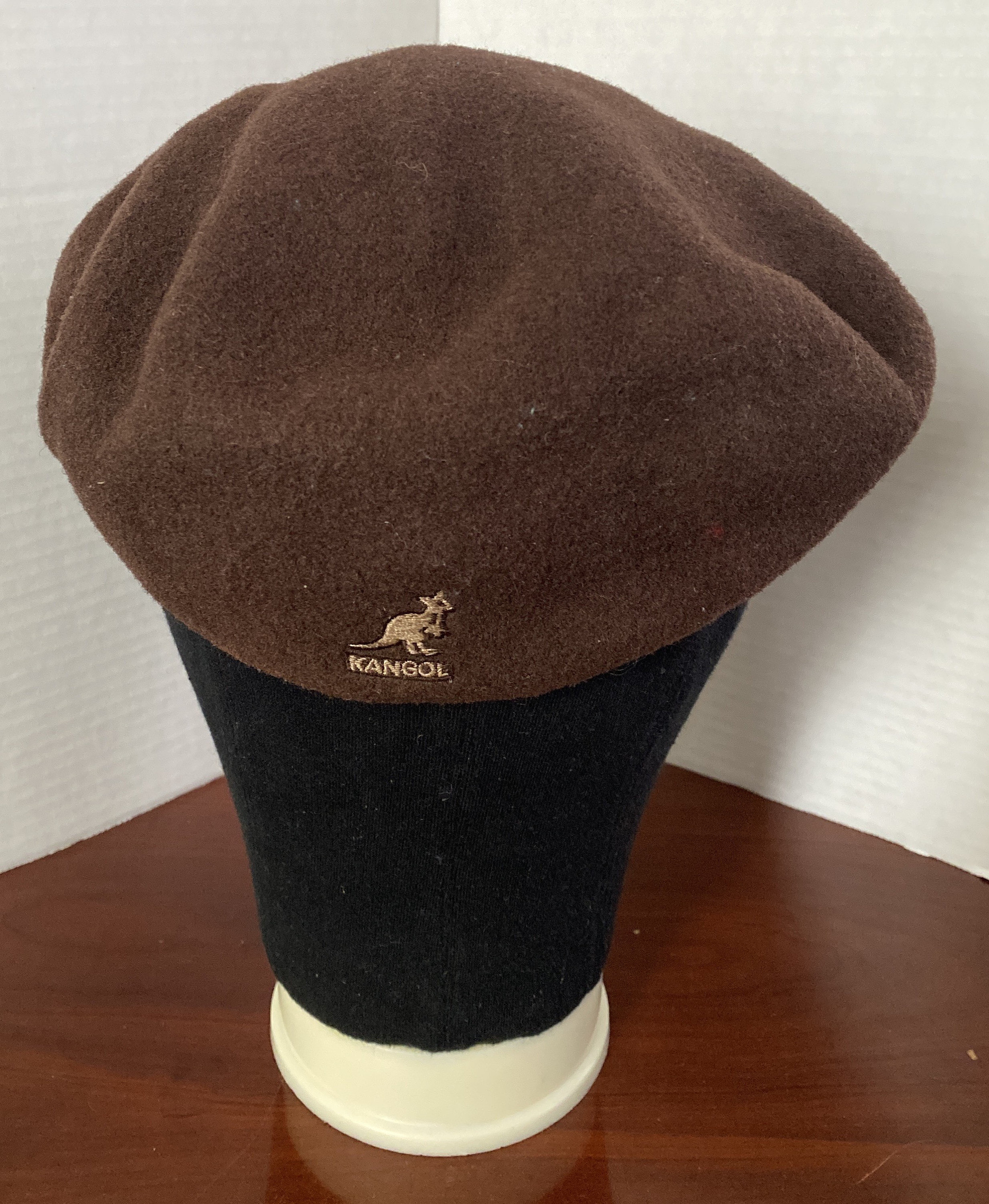 Brown kangol hat on sale