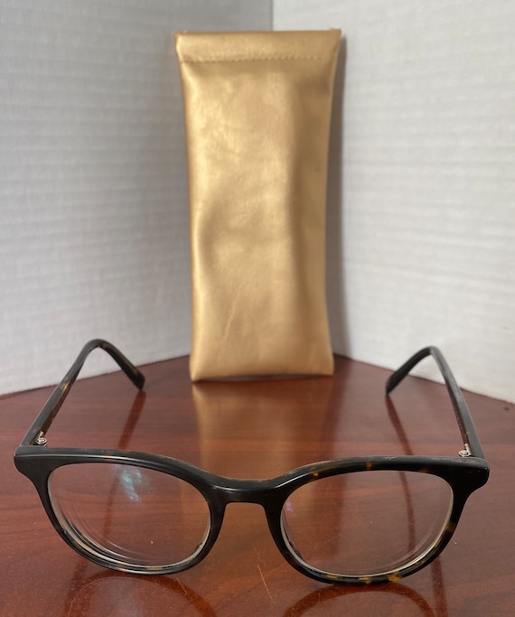 Warby Parker Eyeglasses Brown Turquoise Durand N20