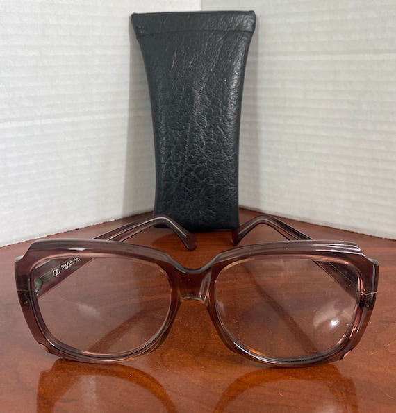 Vintage 1970s Oliver Goldsmith Glasses Turquoise C