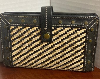 Fossil Vintage Handbag Wallet Set Etsy
