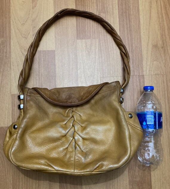 B. Makowsky Leather Shoulder Bag