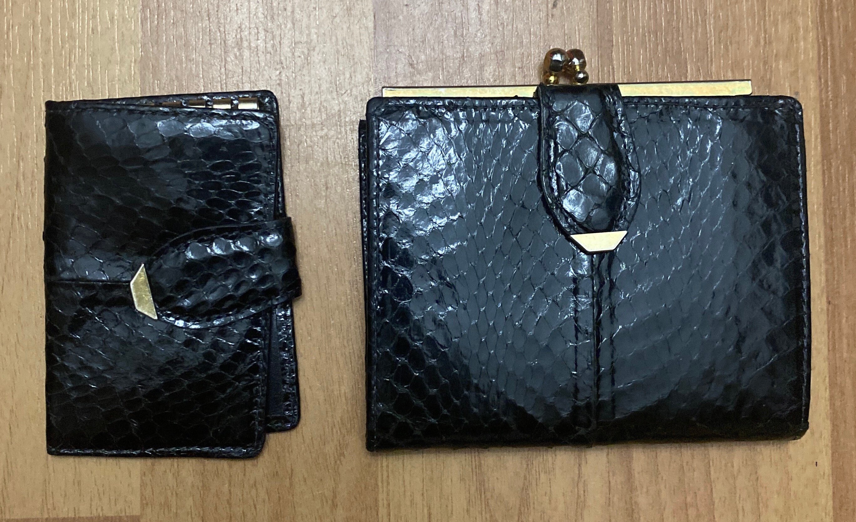Pocket Organizer Crocodilien Mat - Wallets and Small Leather Goods