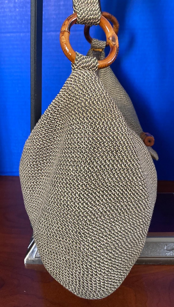 Eric Javits Beautiful Beige Straw Natural Shoulde… - image 6