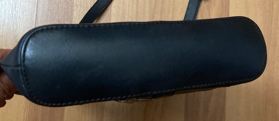 Etienne Agner black leather shoulder Crossbody bag - image 6