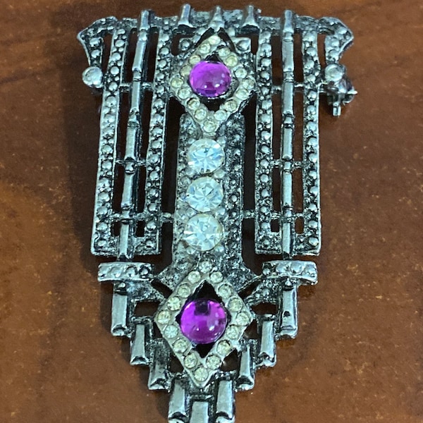 Lush The Antique Brooch Had A Beautiful Purple Stone In It Abstract Illustration Lush The Antique Brooch Had A Beautiful Purple Stone In It Abstract Illustration